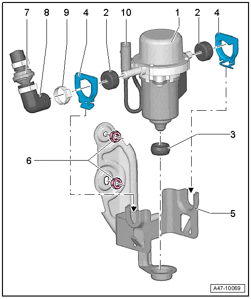 Audi Manuals > A1 > Brake system > Brakes, hydraulics