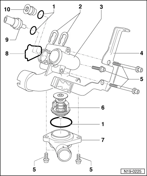 Audi Manuals > A3 Mk2 > Power unit > 6cylinder injection