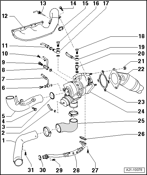 Audi Manuals > A4 Mk1 > Power unit > 6cylinder engine, 2.7