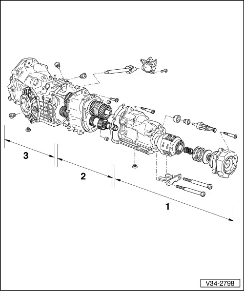 Audi Workshop Manuals &gt; A4 Mk1 &gt; Power transmission &gt; 6 ...