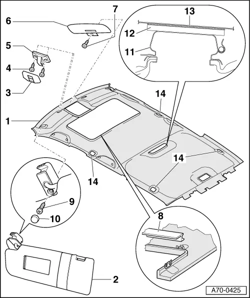 Audi Workshop Manuals Gt A4 Mk1 Gt Body Gt General Body