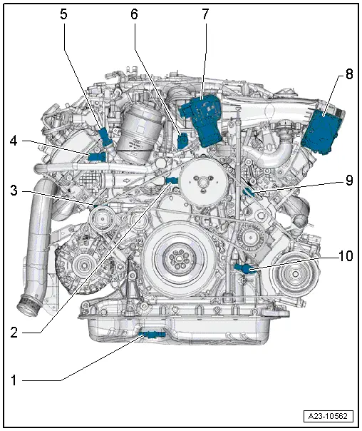 Audi Manuals > A4 Mk3 > Power unit > TDI injection and glow