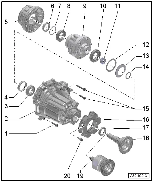 Audi Manuals > A5 > Power transmission > Servicing 7speed