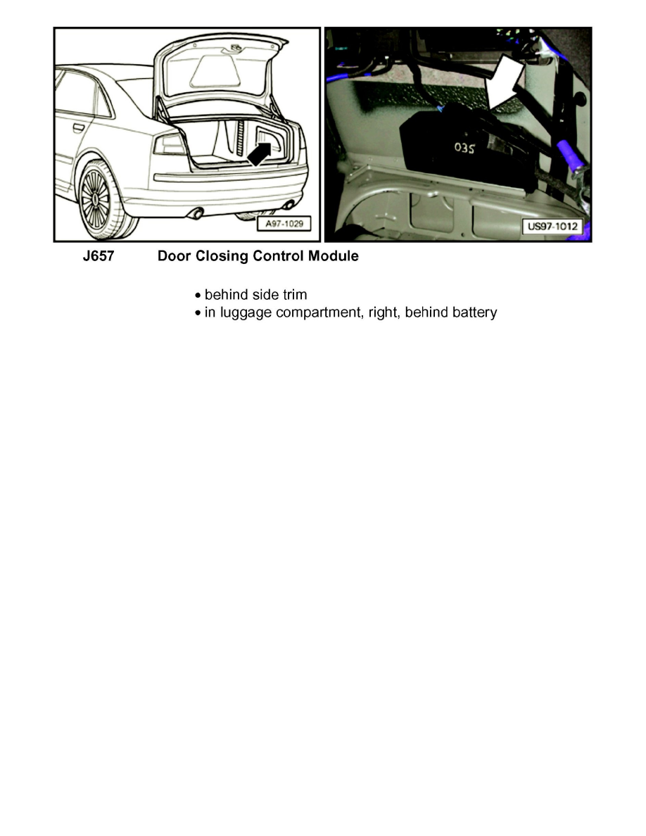 Audi Manuals > A8 Quattro Sedan V84.2L (BGK) (2006) > Relays