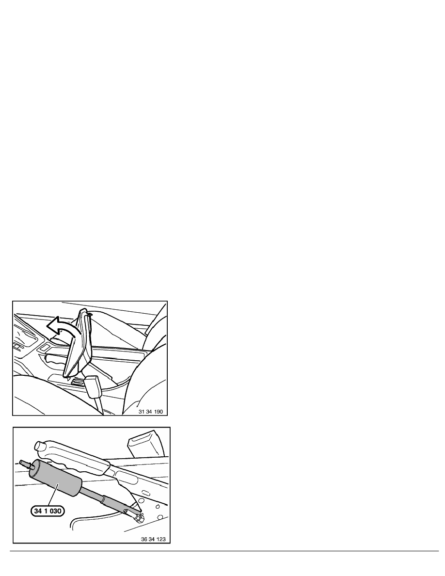 Bmw 316 handbrake adjustment #7
