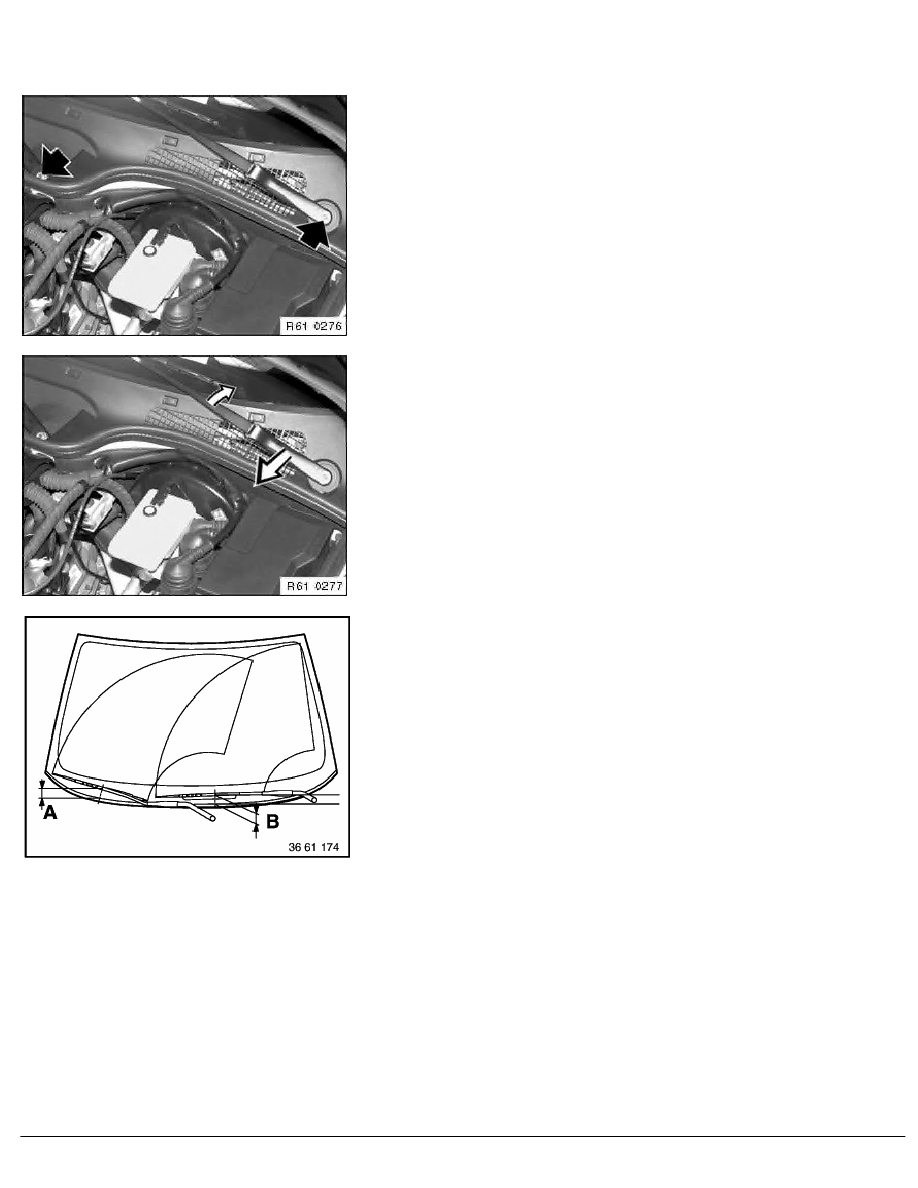 Bmw windshield wipers stop in up position #6