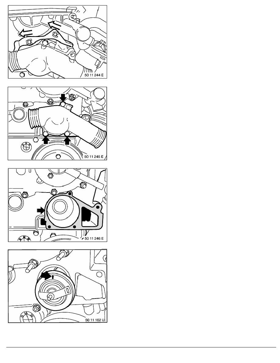 Bmw repair guides thermostat replacement #2