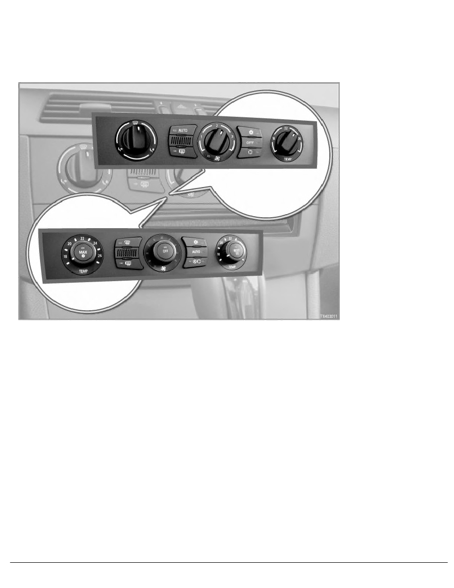 Bmw 5 series air conditioning system