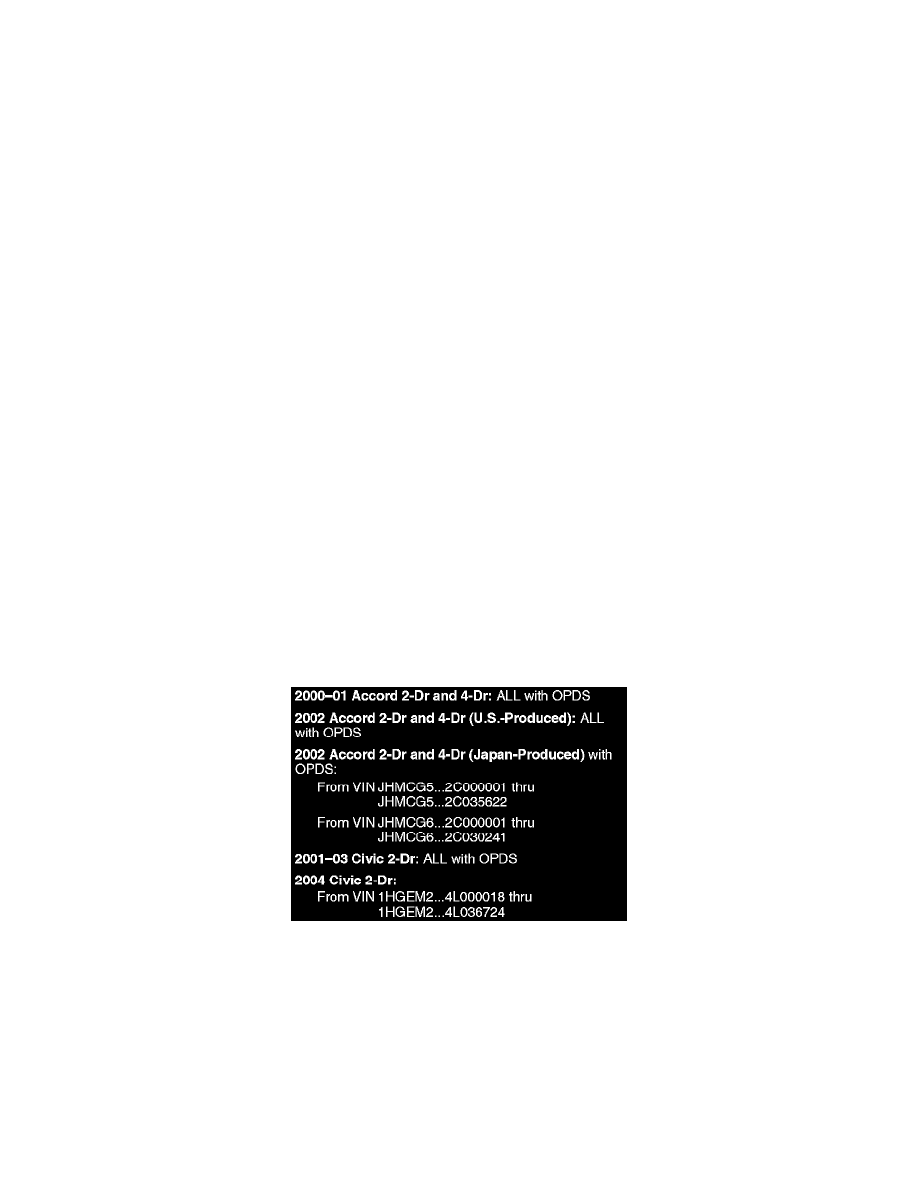 Honda srs warranty extension