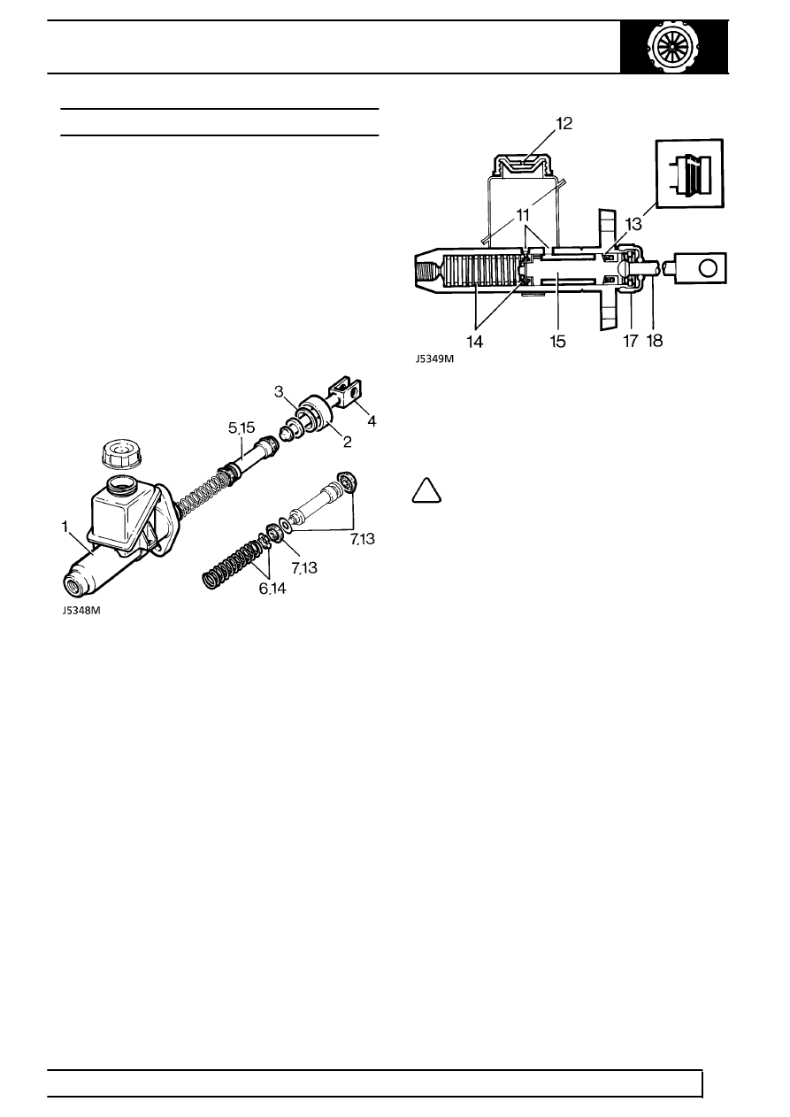 Land Rover Manuals > 300Tdi Discovery > 33 CLUTCH > OVERHAUL