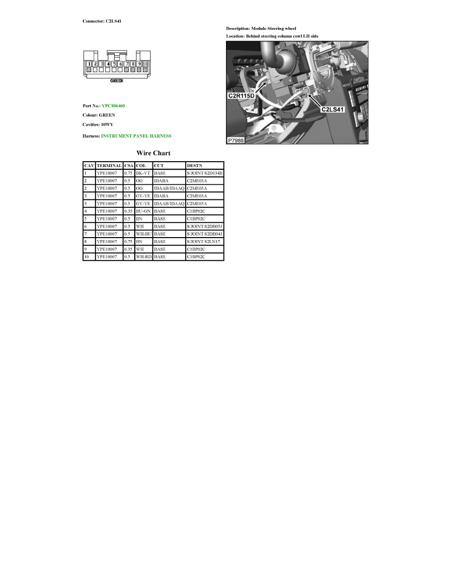 Land Rover Manuals > LR2 (LF) L63.2L (2008) > Steering and