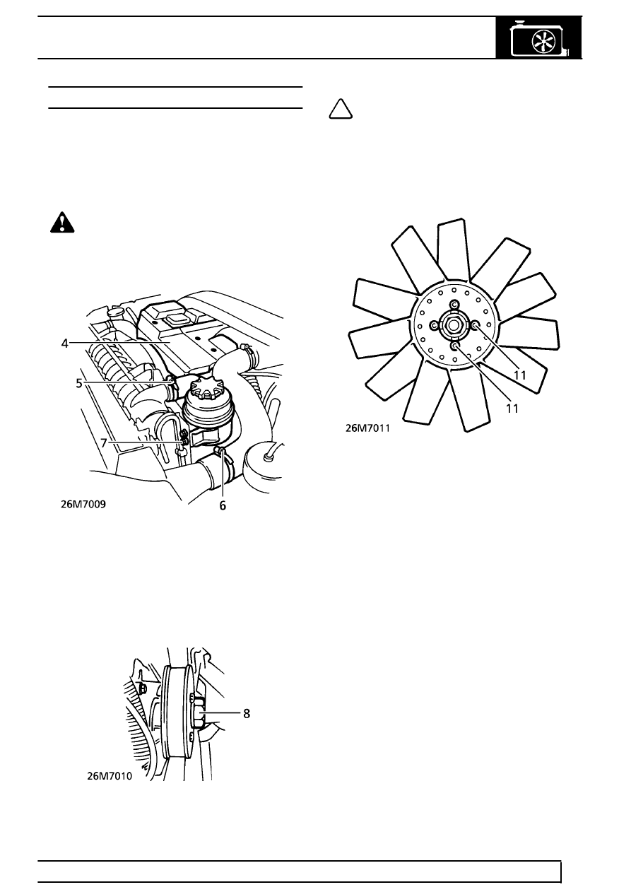 How to remove viscous fan bmw #6