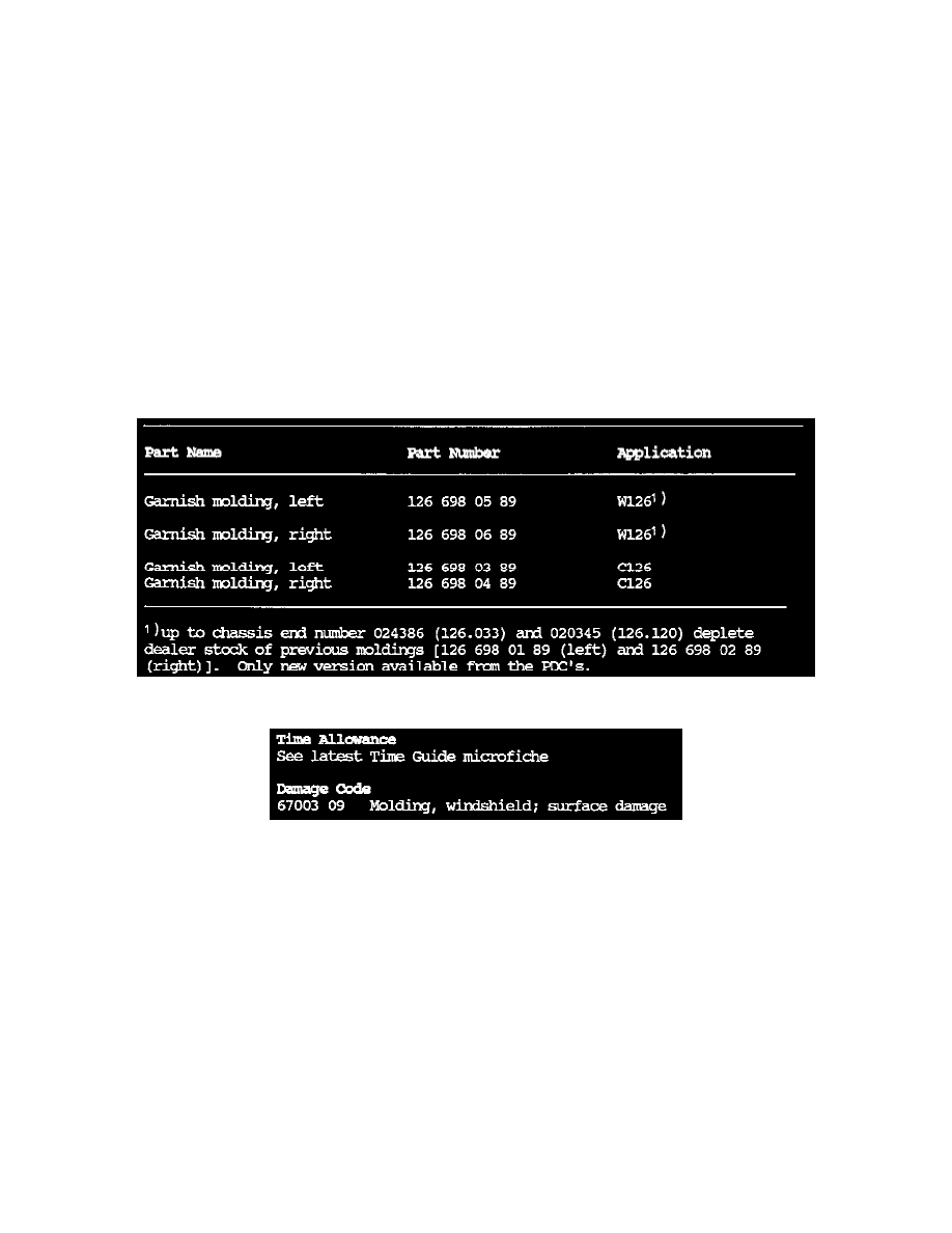 Mercedes service bulletins #2