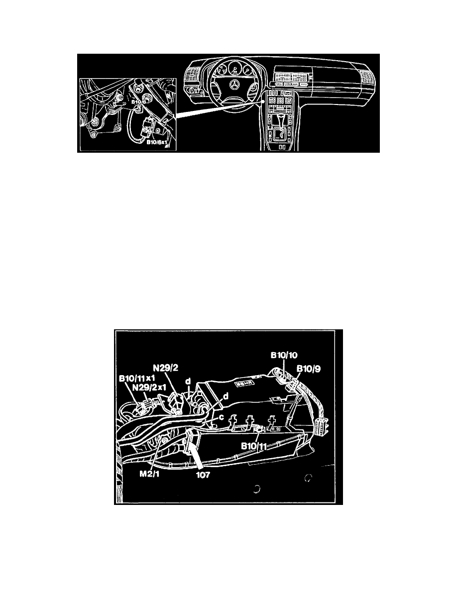 Mercedes 300se workshop manual #3