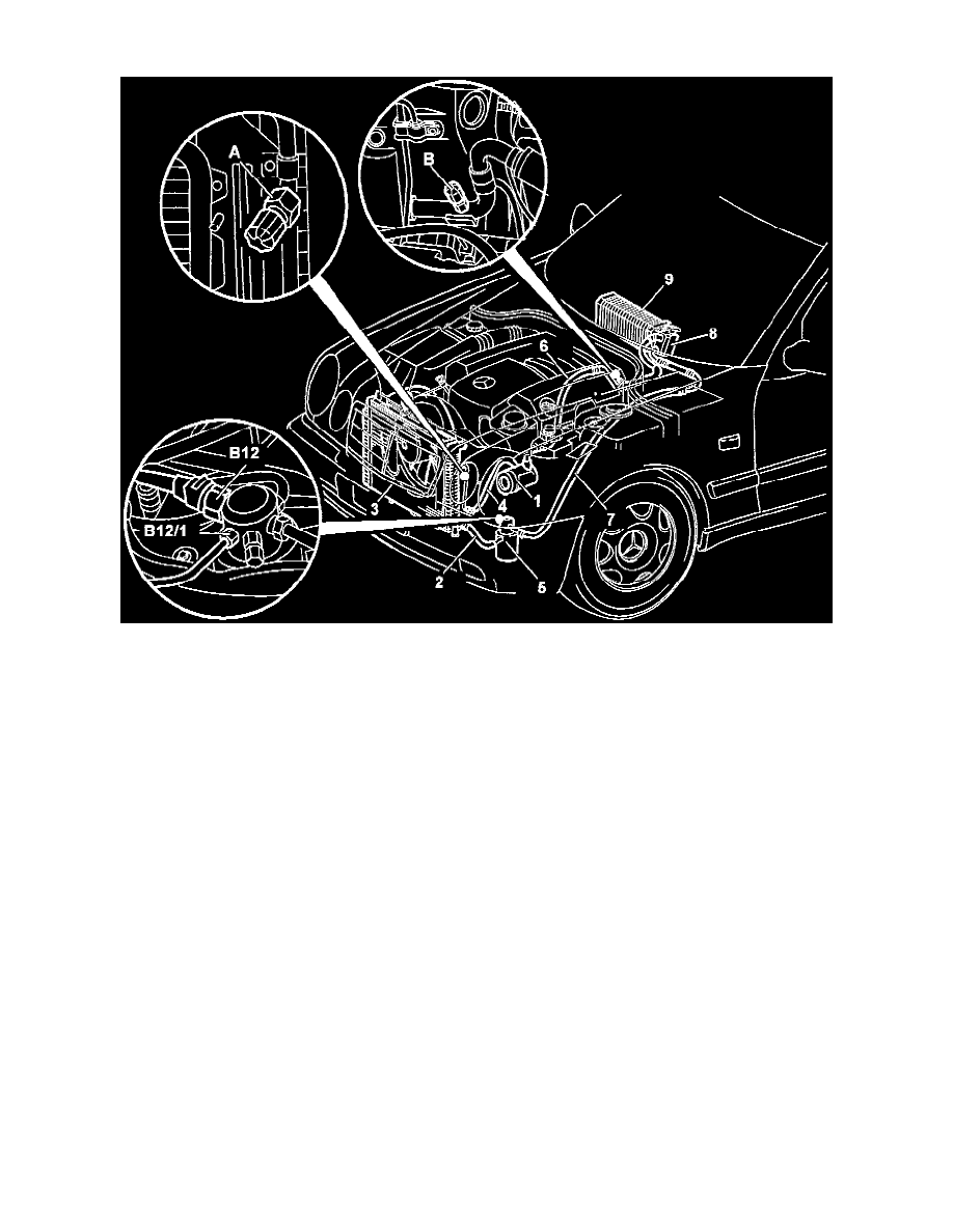 Refrigerant pressure sensor mercedes benz #2
