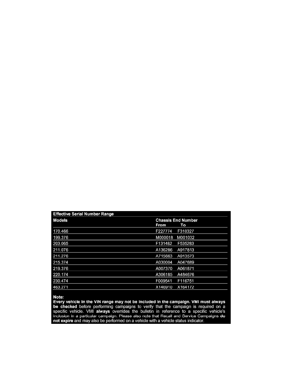 Mercedes benz technical service bulletin