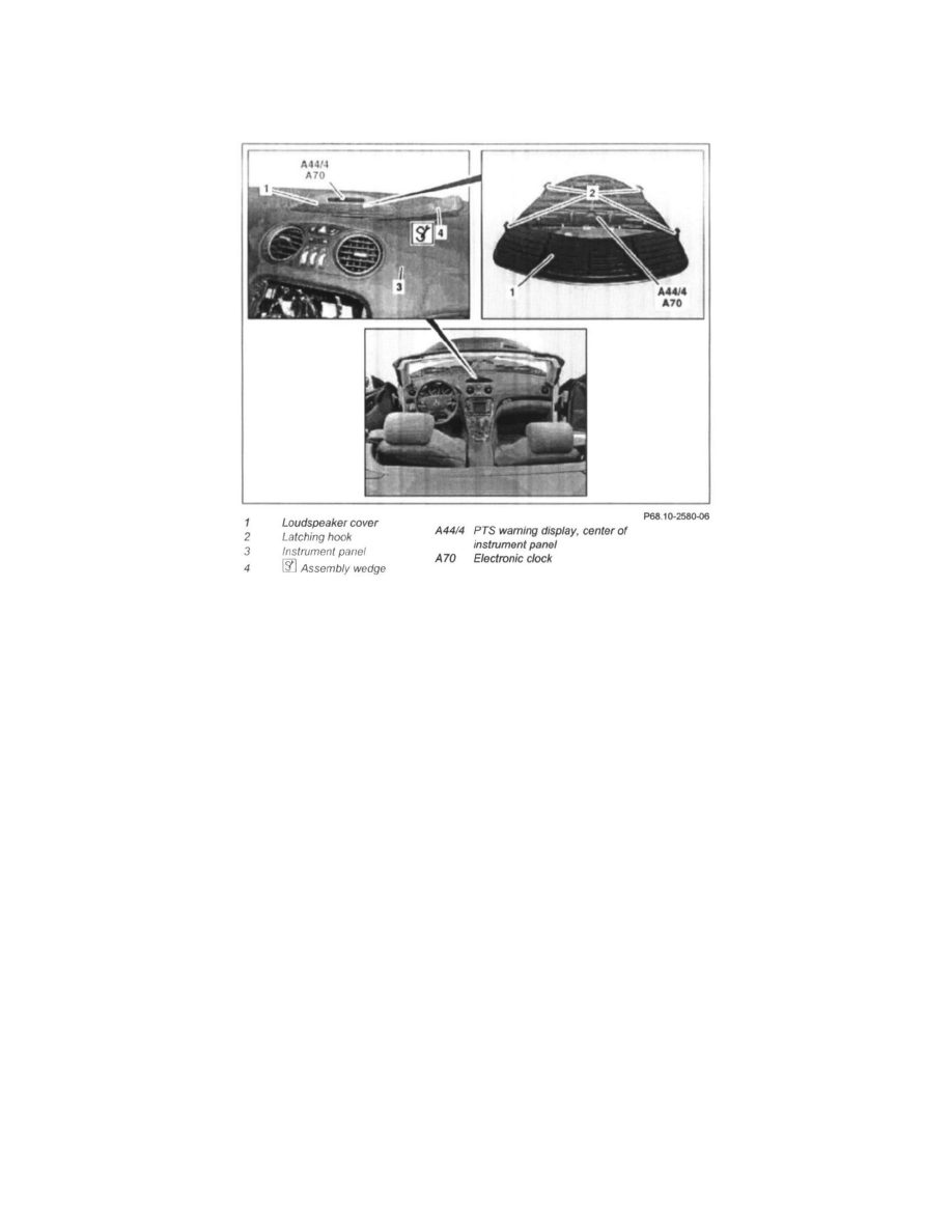 Mercedes 500 sl workshop manual #6