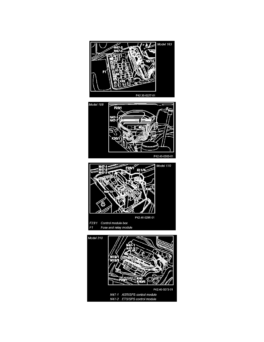 Mercedes benz esp traction control