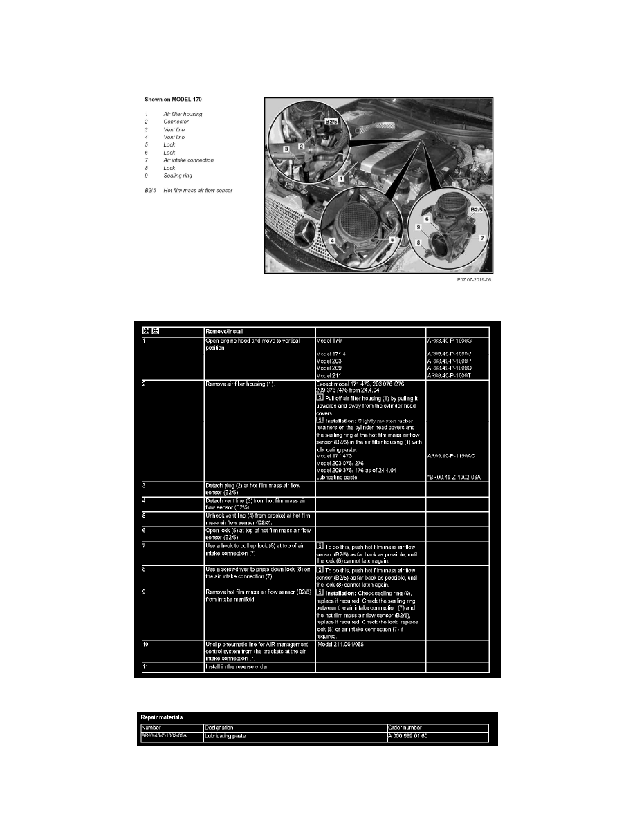 Mercedes slk320 workshop manual #5