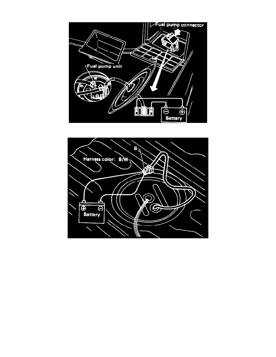 Fuel pressure specifications nissan #4