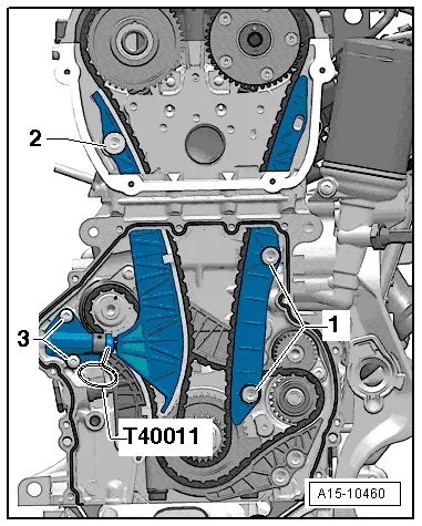 Installing Anchor Chain Tensioner