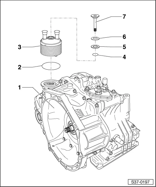 Skoda Manuals > Octavia Mk2 > Power transmission > Gearbox 09G