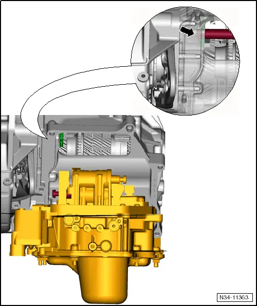 Skoda Manuals > Octavia Mk2 > Power transmission > Gearbox 0AM