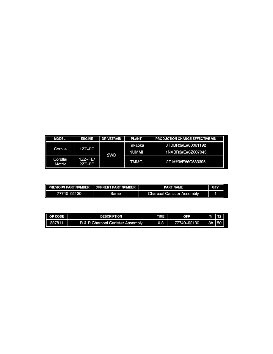 2009 toyota matrix technical service bulletins #3