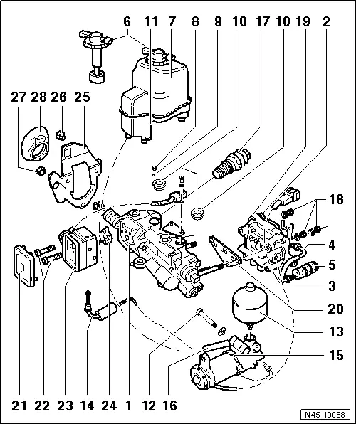 Volkswagen Manuals > Golf Mk2 > Running gear > ABS, ADR, TCS