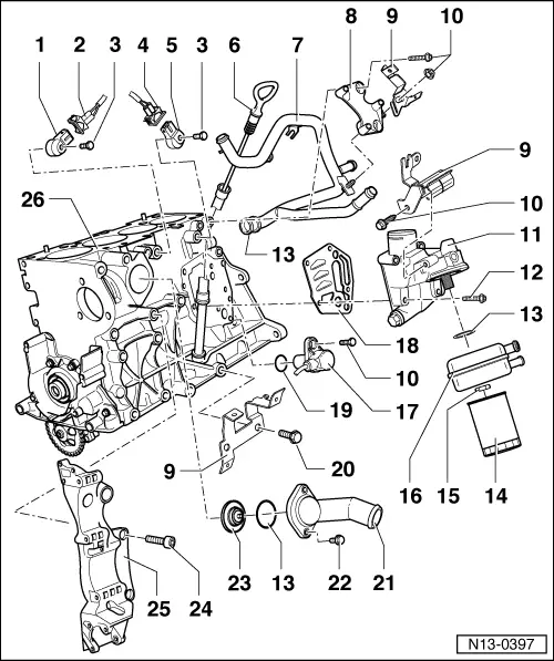 Volkswagen Workshop Manuals > Golf Mk4 > Engine > 4-cyl. injection