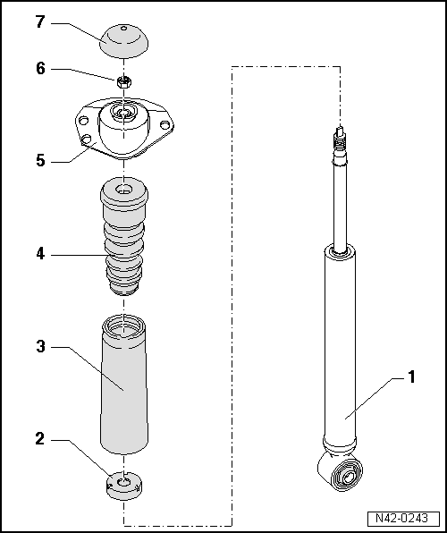 Volkswagen Manuals > Golf Mk4 > Running gear, axles, steering