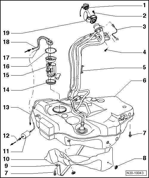 Volkswagen Manuals > Golf Mk5 > Power unit > 4cylinder