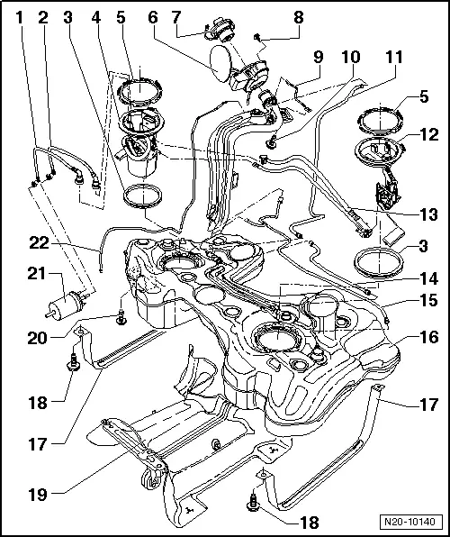 Volkswagen Manuals > Golf Mk5 > Power unit > 6cylinder