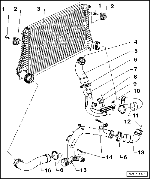 Volkswagen Manuals > Golf Mk5 > Power unit > 4cylinder diesel