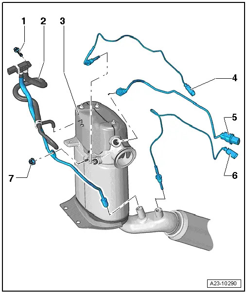 Volkswagen Manuals > Golf Mk6 > Power unit > 4cylinder diesel engine (1.6 l engine