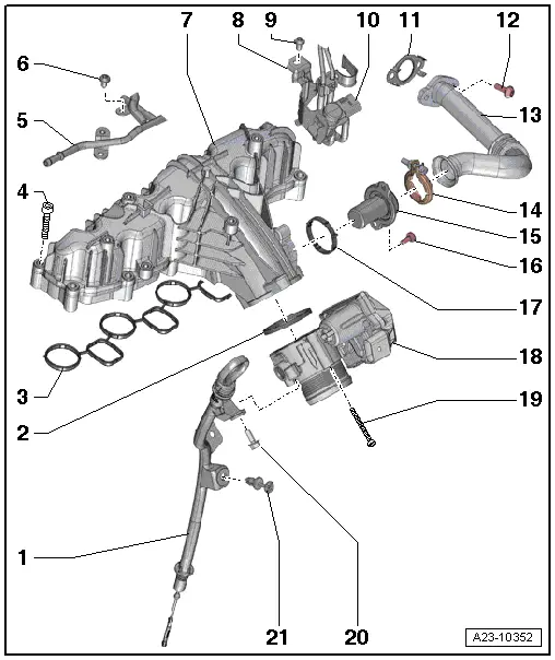 Volkswagen Manuals > Golf Mk6 > Power unit > 4cylinder diesel