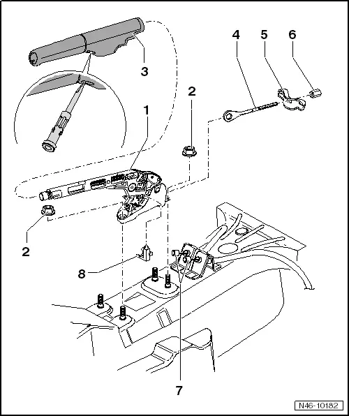 Volkswagen Manuals > Golf Mk6 > Brake systems > Brake, brake