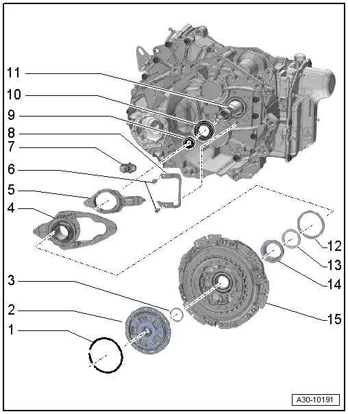 Volkswagen Manuals > Golf Mk6 > Power transmission > 7speed