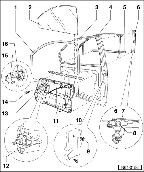Volkswagen Manuals > New Beetle > Body > General body repairs