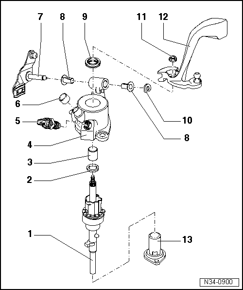 Volkswagen Manuals > Polo Mk3 > Power transmission > 5speed