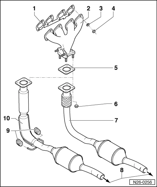 Volkswagen Manuals > Polo Mk3 > Power unit > 4cyl. diesel