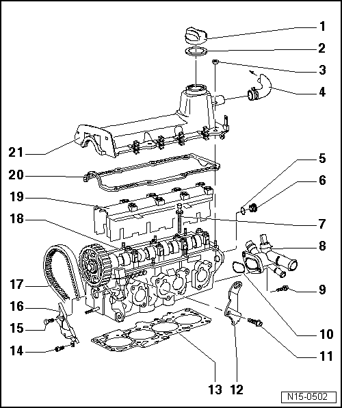 Volkswagen Workshop Manuals > Polo Mk4 > Engine > 4 - Cyl. injection
