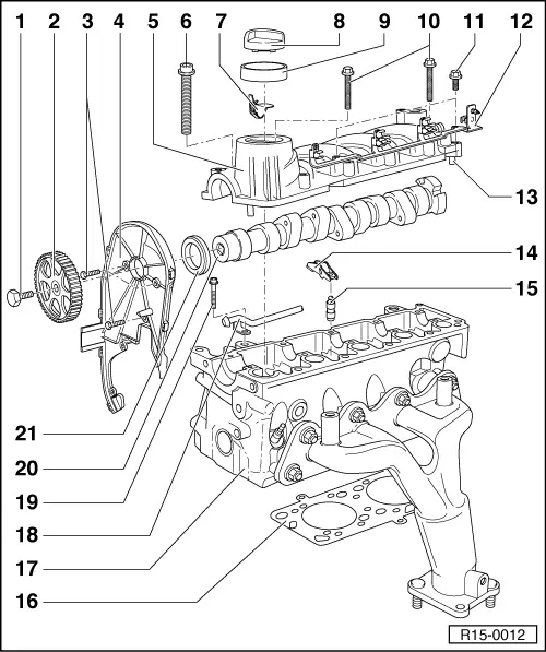 Volkswagen Manuals > Polo Mk4 > Engine > 4 Cyl. injection