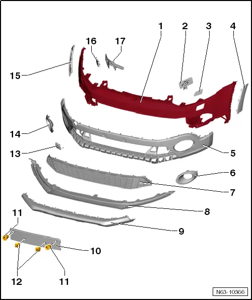 Volkswagen Manuals > Polo Mk5 > Body > General body repairs