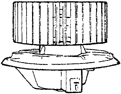 Heater fan