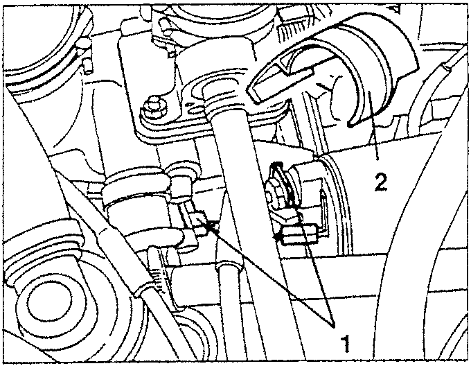 Starter motor with plastic protection removed