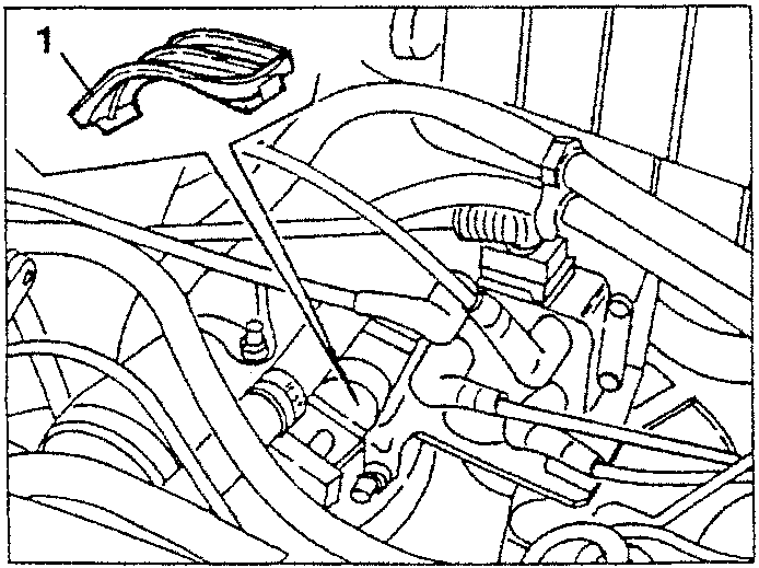 Starter motor inspection cover removal