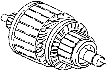 Diagram showing spur gear with transmission and fork levers