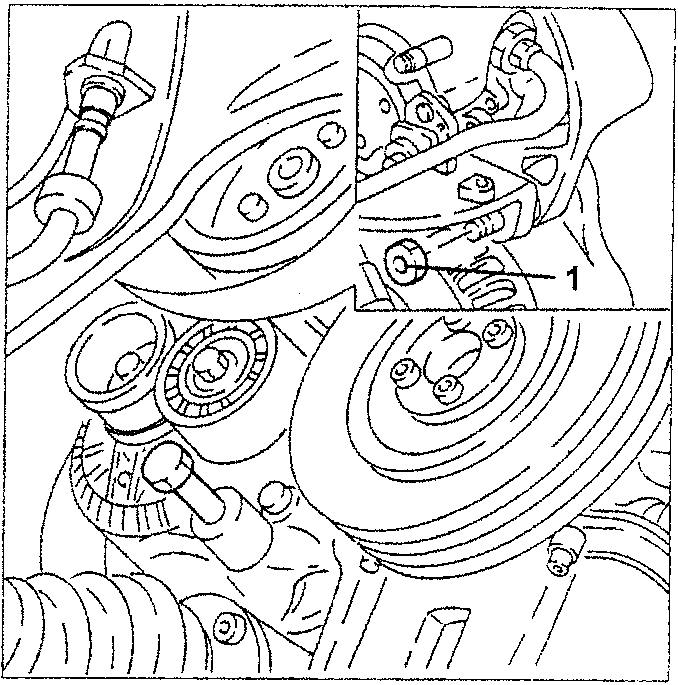 Alternator fastening bolts