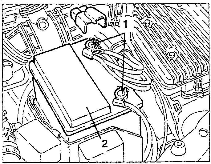 Battery with terminals and mounting bracket